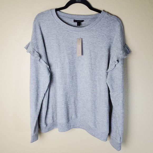 J.Crew Soft Top with Ruffles - Picture 2 of 5